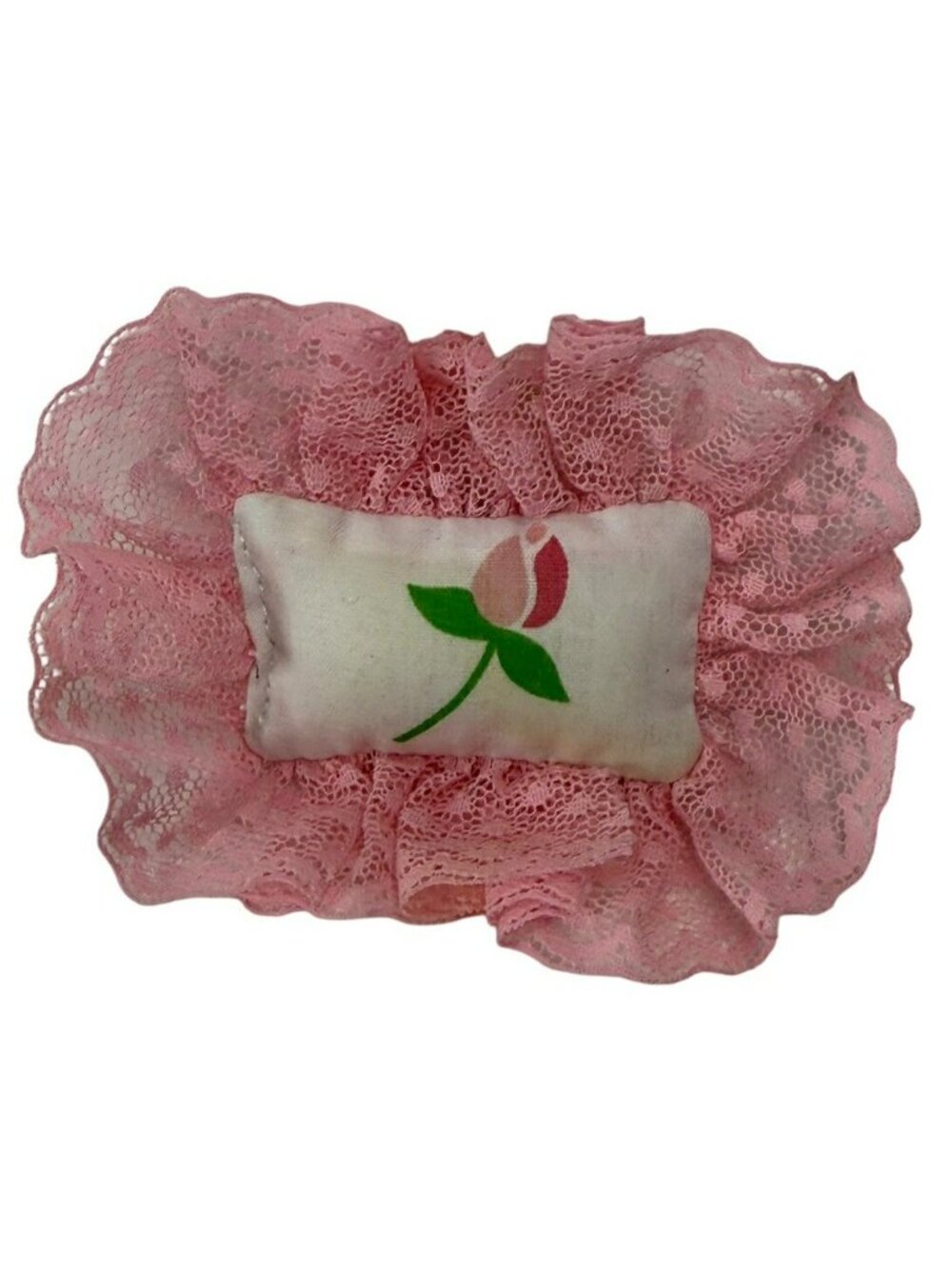 Vintage Kenner Rose Petal Place Fashions Flower Dreams Lace Pillow Replacement